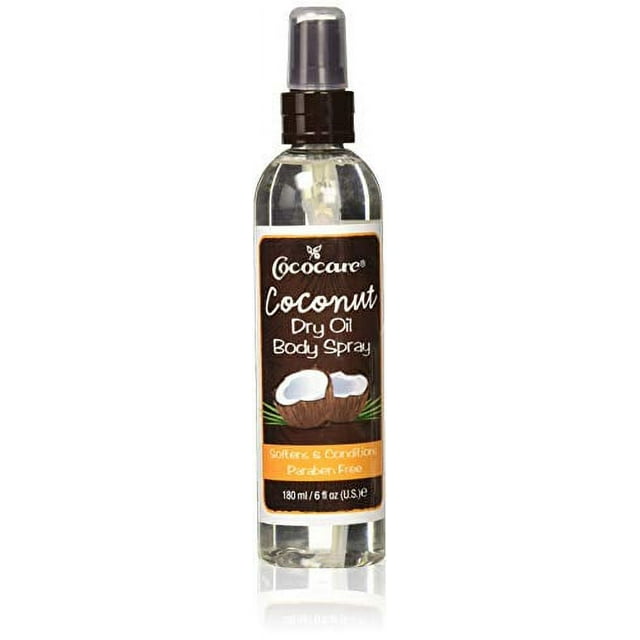 Cococare Coconut Dry Oil Body Spray, 6 fl oz (180 ml)
