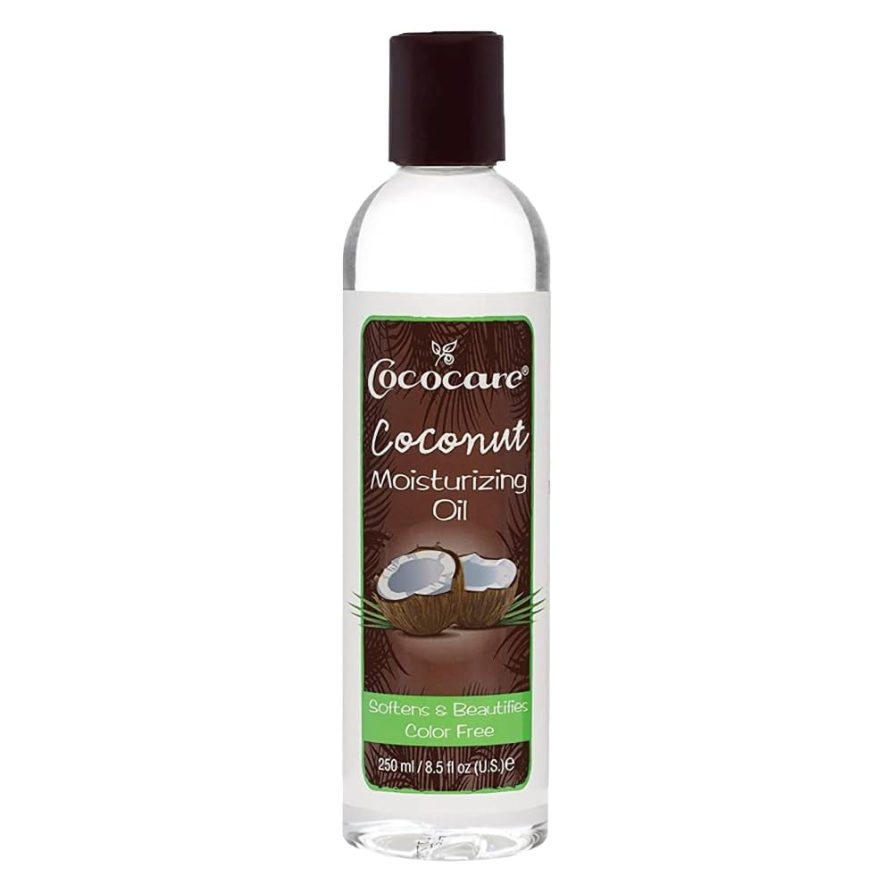 Cococare Coconut Moisturizing Oil 8.5 Fl Oz. Formulated with Natural Coconut Oil Lightweight