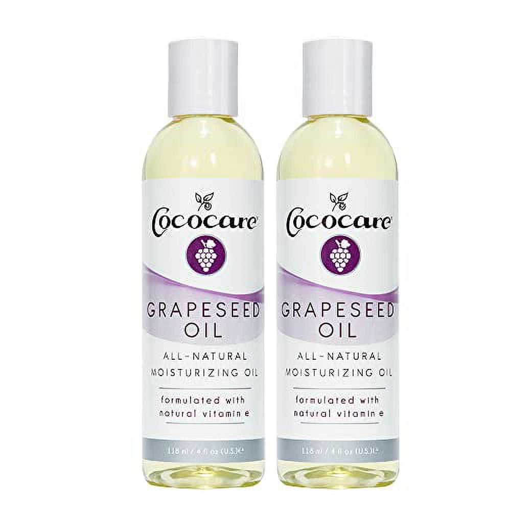 Cococare Natural Oil, Grapeseed, 4 Oz