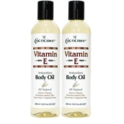 Cococare All Natural Vitamin E Antioxidant Body Oil- Vitamin Therapy for All Skin Types 2 Pack
