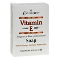 thumbnail image 1 of Cococare, Vitamin E Bar Soap, Fragrance Free Antioxidant, 4 oz , 3 Pack, 1 of 1