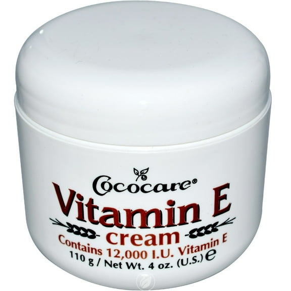 Cococare Vitamin E Cream 12 000 IU 4 oz 110 g