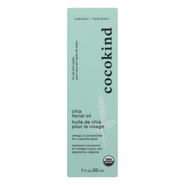 Cocokind Organic Facial Oil - Chia -- 1 fl oz