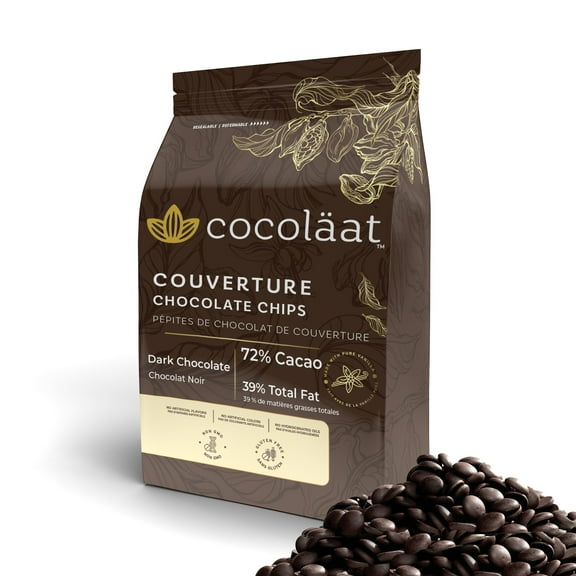 Cocoläat Dark Couverture Chocolate | 70% Cocoa | 12 oz