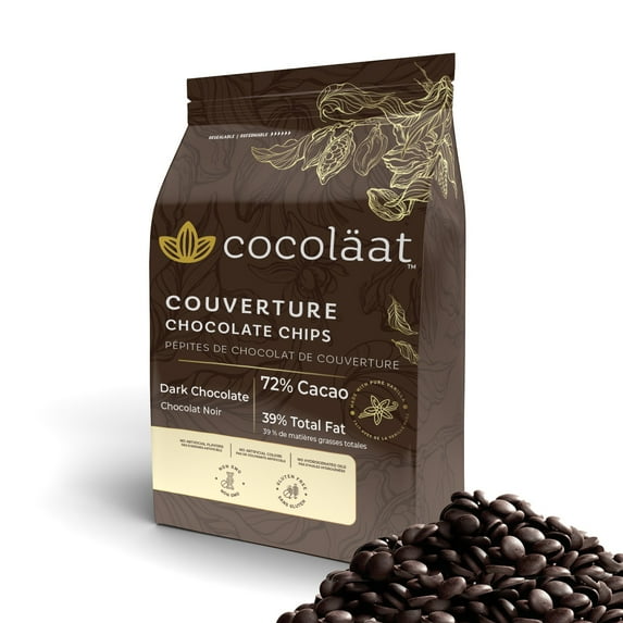 Cocoläat Dark Couverture Chocolate | 70% Cocoa | 2 lb