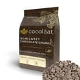 thumbnail image 1 of Cocoläat Semisweet Chocolate Chunks - 42% Cocoa | Standard Size - 600 ct | Resealable Stand Up Pouch | 5 lb, 1 of 2