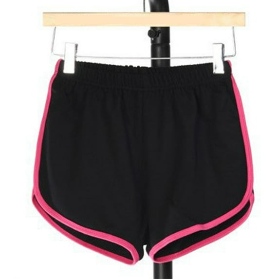 Chiccall Cotton Athletic Shorts for Women Lightweight Lounge Workout Gym Shorts Summer Soft Elastic Waist Stiped Yoga Shorts