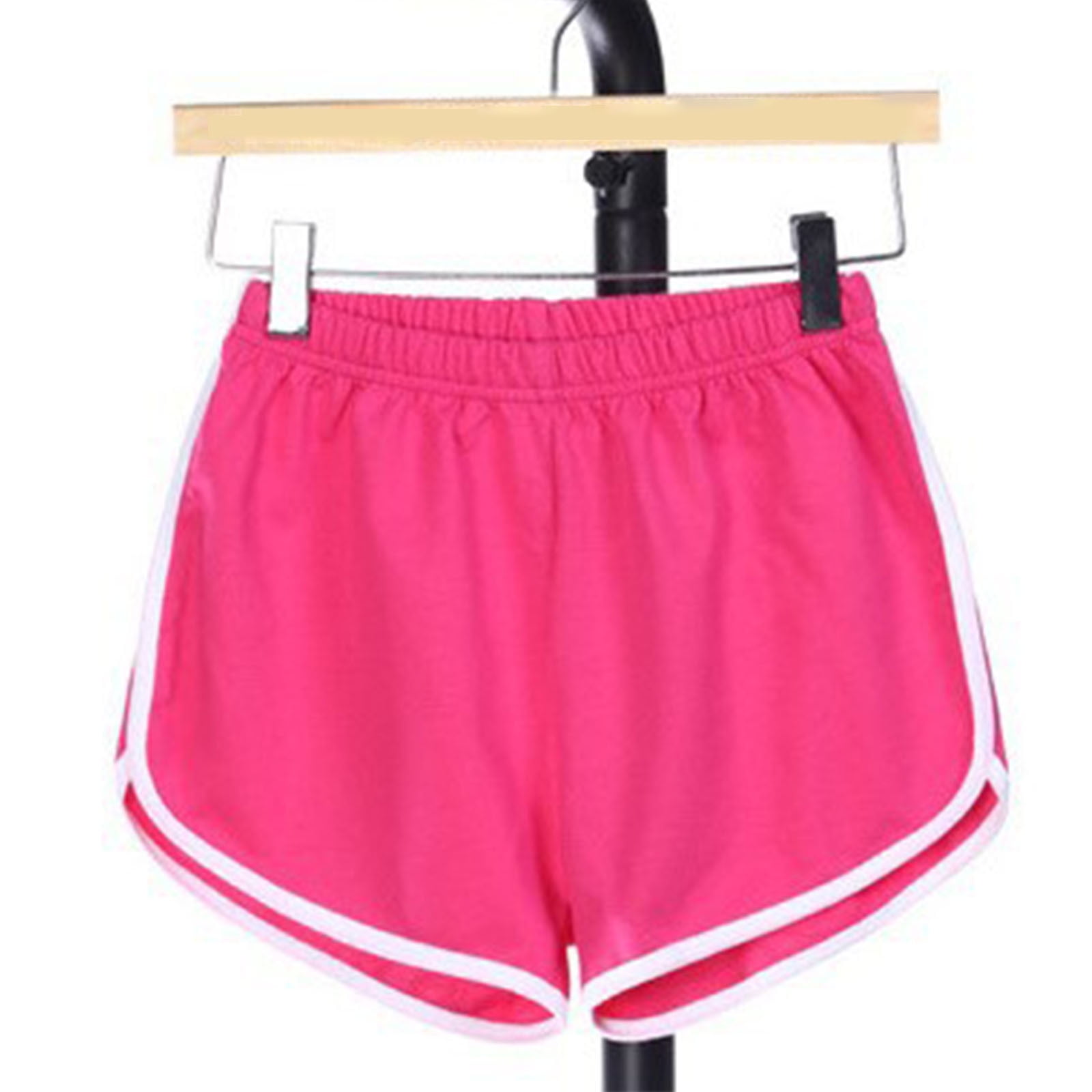 Chiccall Cotton Athletic Shorts for Women Lightweight Lounge Workout ...