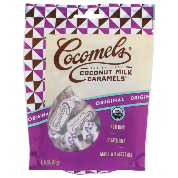 Cocomel Organic Coconut Milk Caramels Original, 3.5 oz