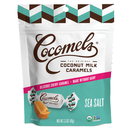 Cocomel Organic Coconut Milk Caramels Sea Salt, 3.5 oz