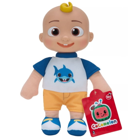 Cocomelon 8" JJ Doll with Watermelon Picture on His Shirt
