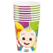 Cocomelon 9 oz Hot & Cold Paper Cups, Pack of 8