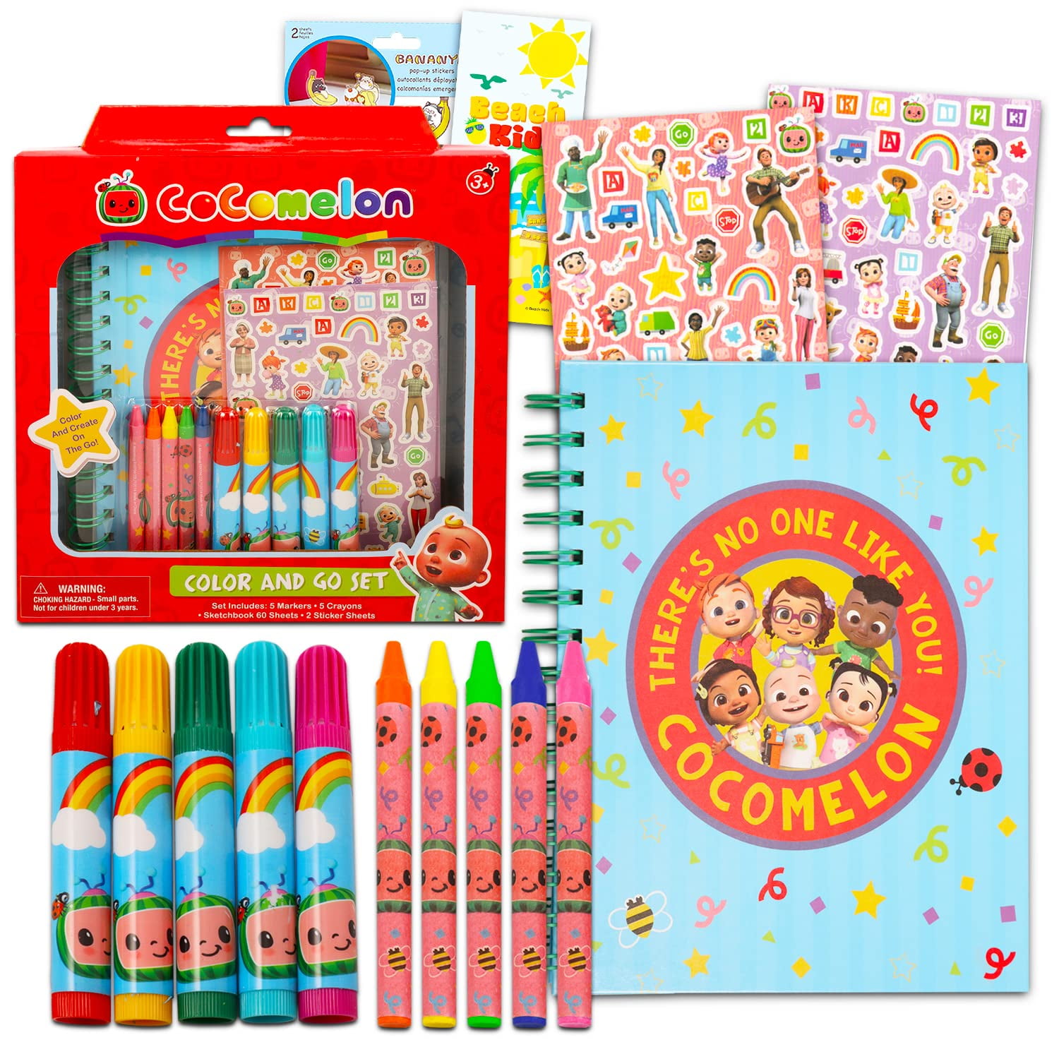 Art Supplies Set for Kids Bundle with Stickers