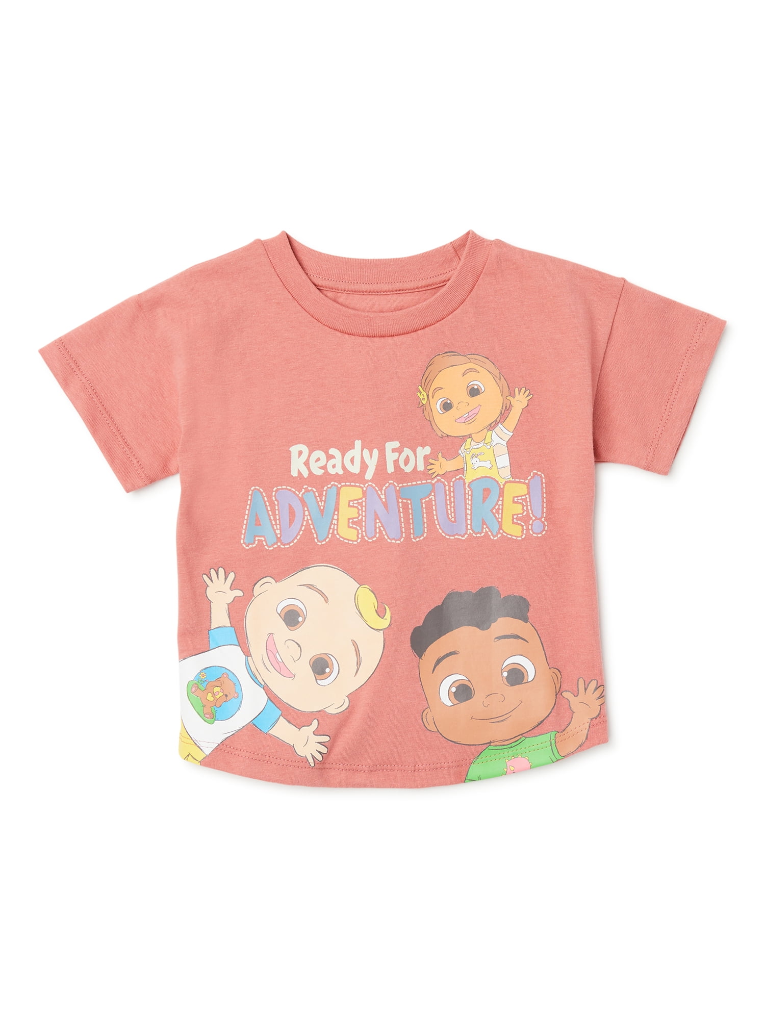 Baby Girls TShirt with Short Sleeves, Sizes 18 Months5T