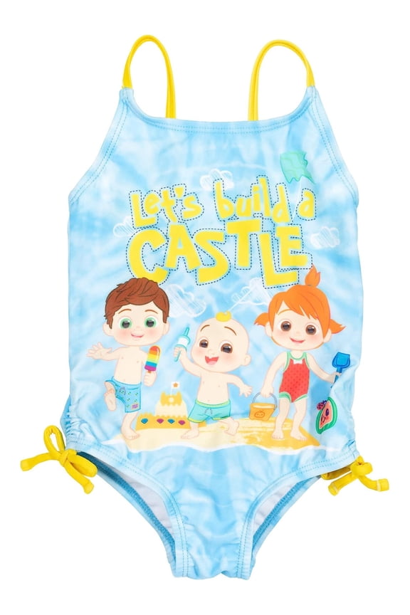 Baby & Toddler Girls' 1 Piece Swimsuit, Sizes 12M-4T