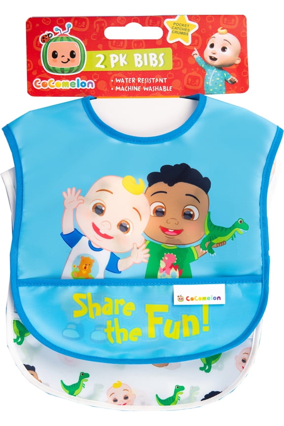 Bib 2 Pack Blue
