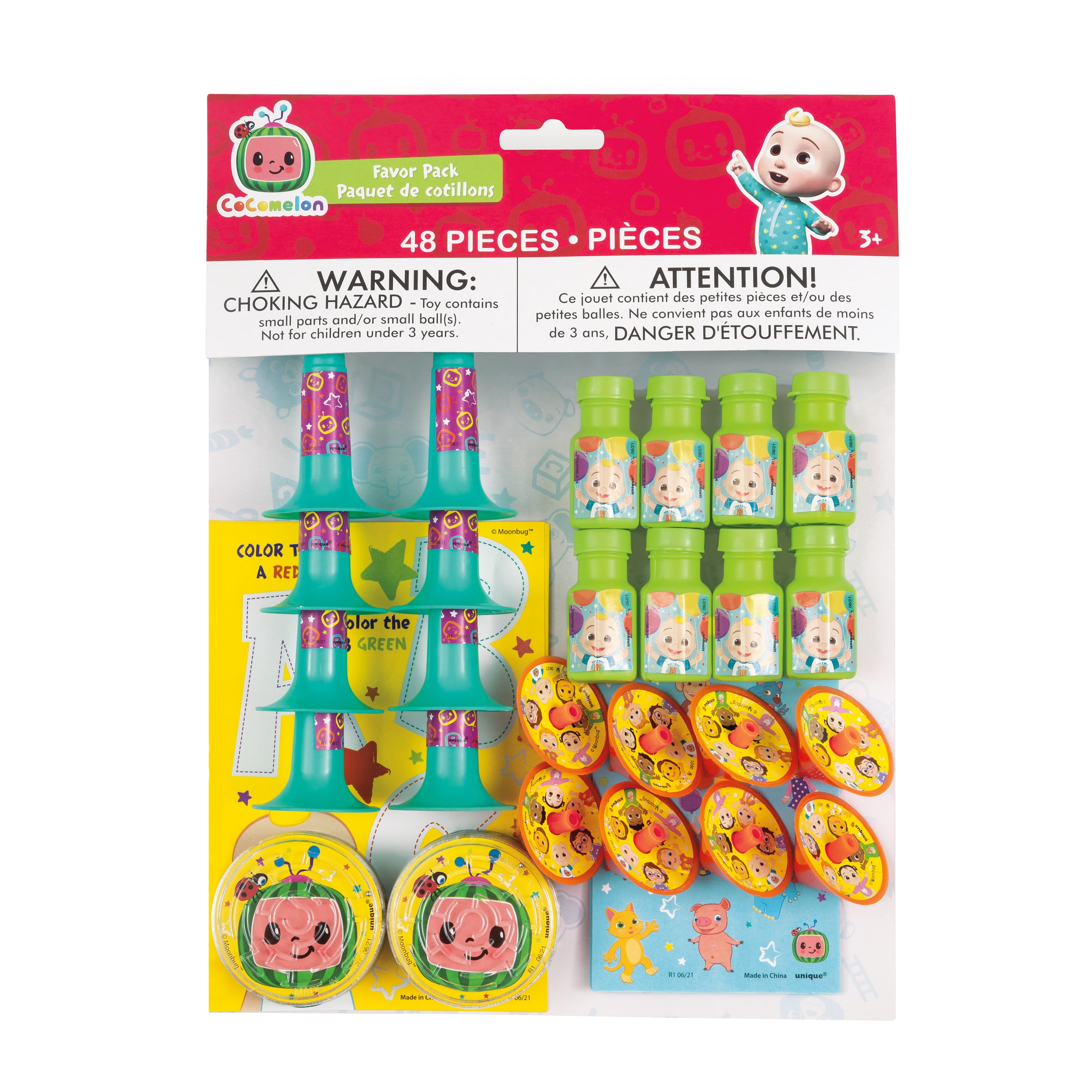 Cocomelon Bag Toppers - Cocomelon Treat Bags