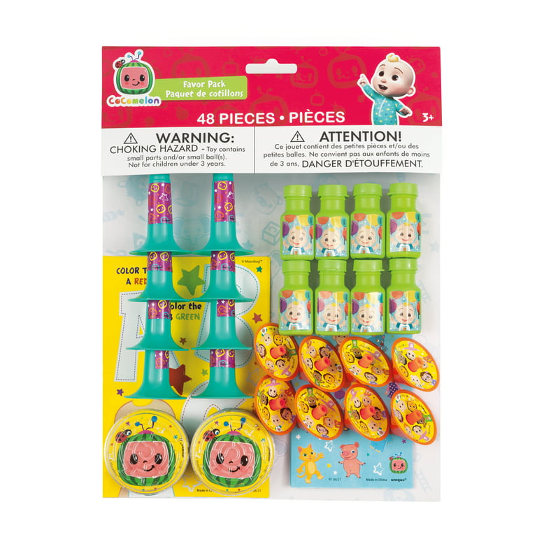 Cocomelon Birthday Party Favors for 8, 48pcs 