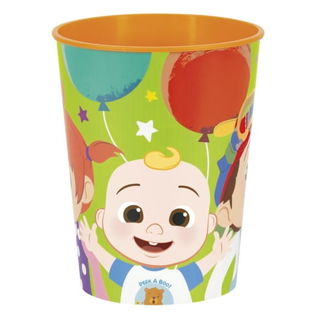 Cocomelon Birthday Plastic Cup, 16 fl oz