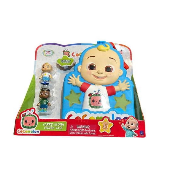 Cocomelon Carry Along Figure Case Action Figure Sets, 2 Pieces