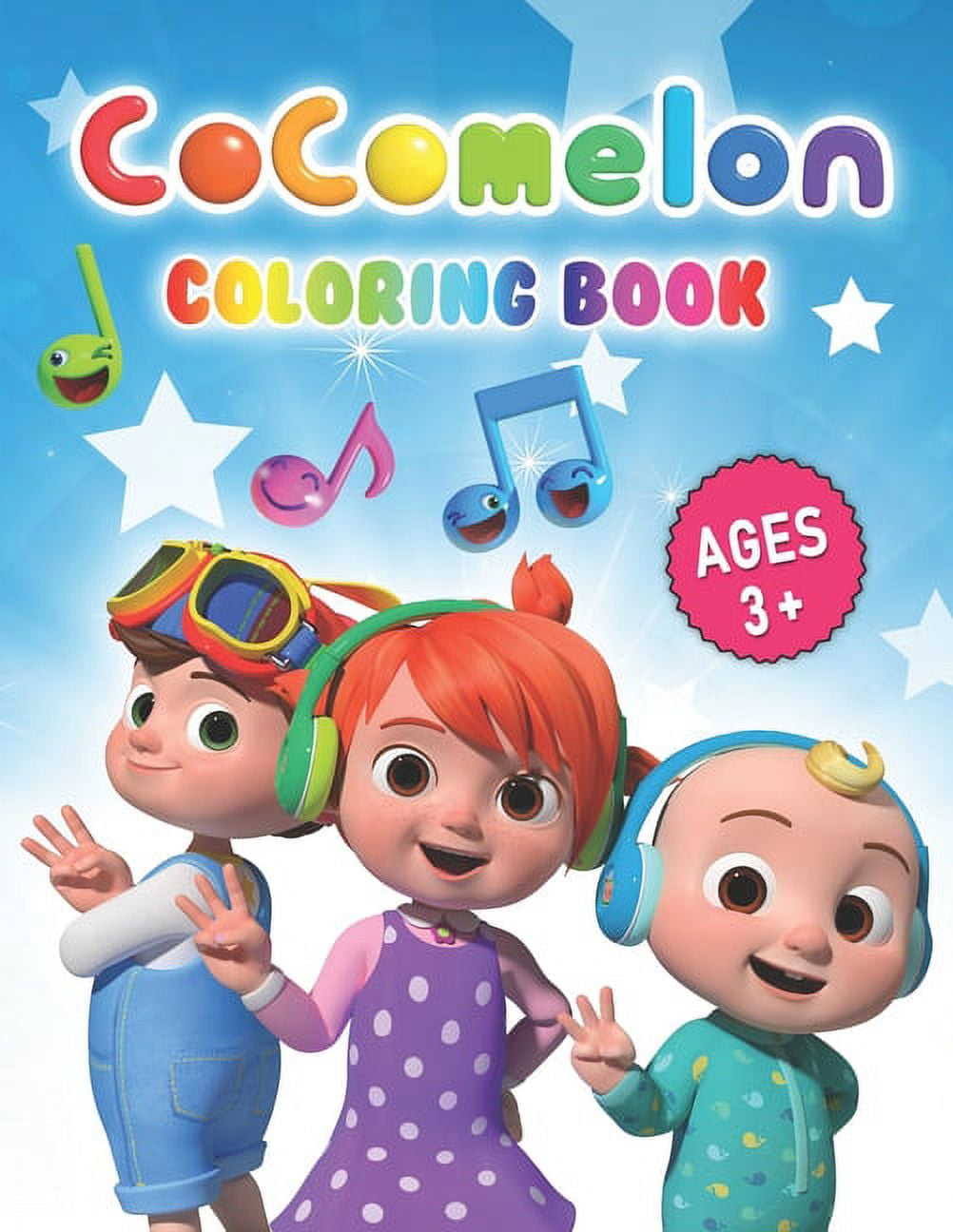 Cocomelon Coloring Book For Kids : Enjoyable Coloring Book for Kids Ages  2-5+ who Love Cocomelon animation (Paperback)