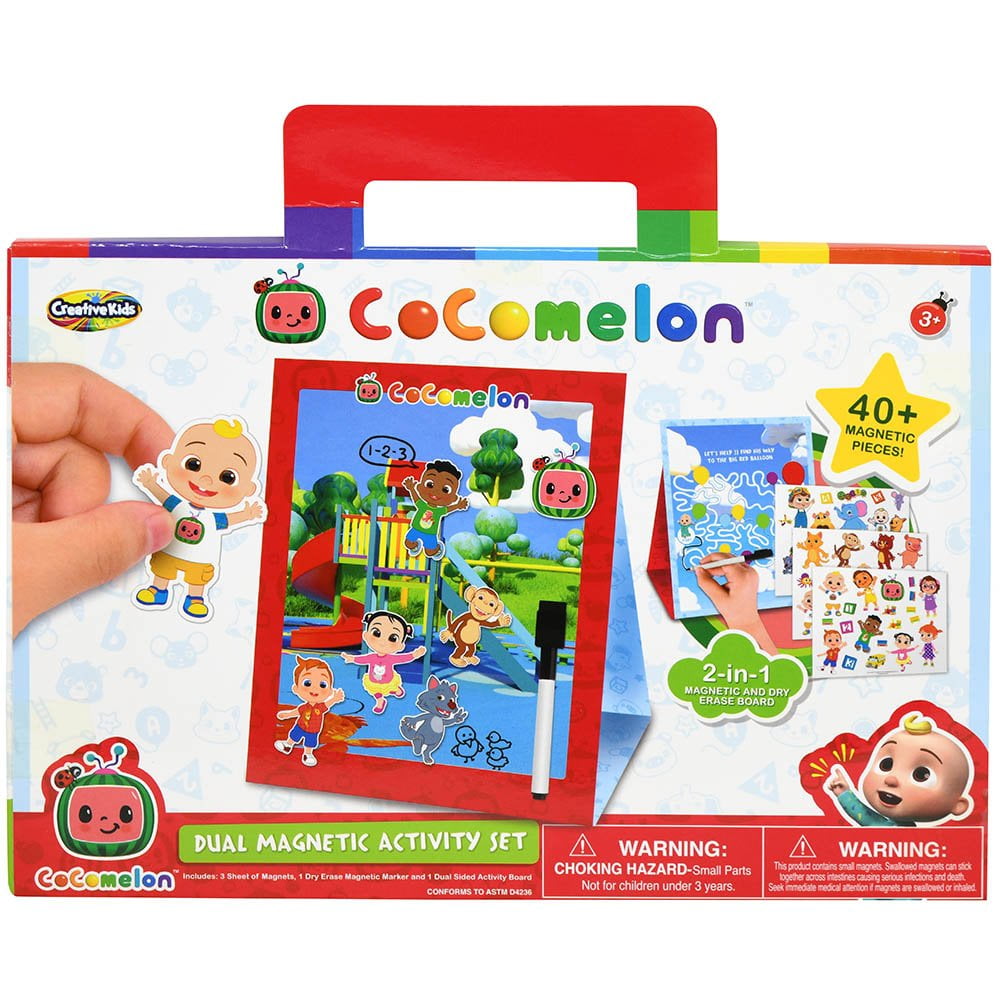 Cocomelon Magnetic Drawing Kit And 22 Page Storybook Brand New Rare Toddler