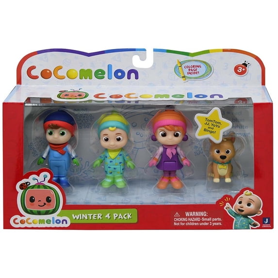 Cocomelon Family Figure 4 Pack