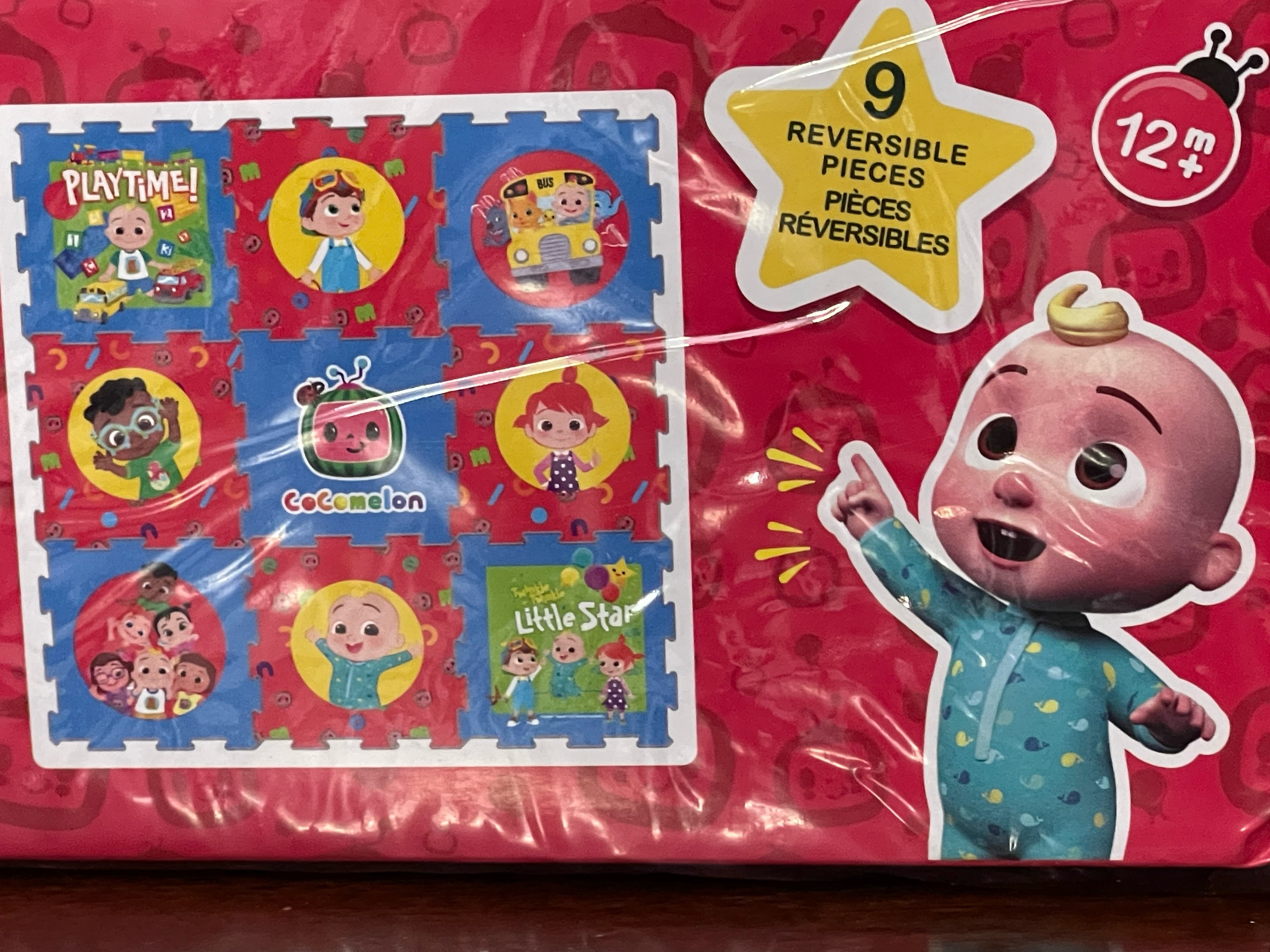 Foam Puzzle Mat M Blue