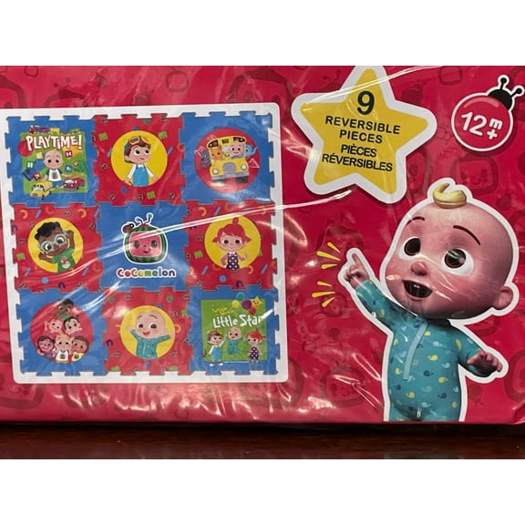 Cocomelon Foam Puzzle Mat Blue M