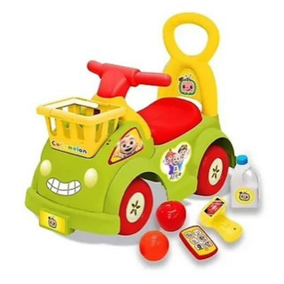 COCOMELON HEALTHY HABITS RIDE-ON - GREEN,RED,YELLOW