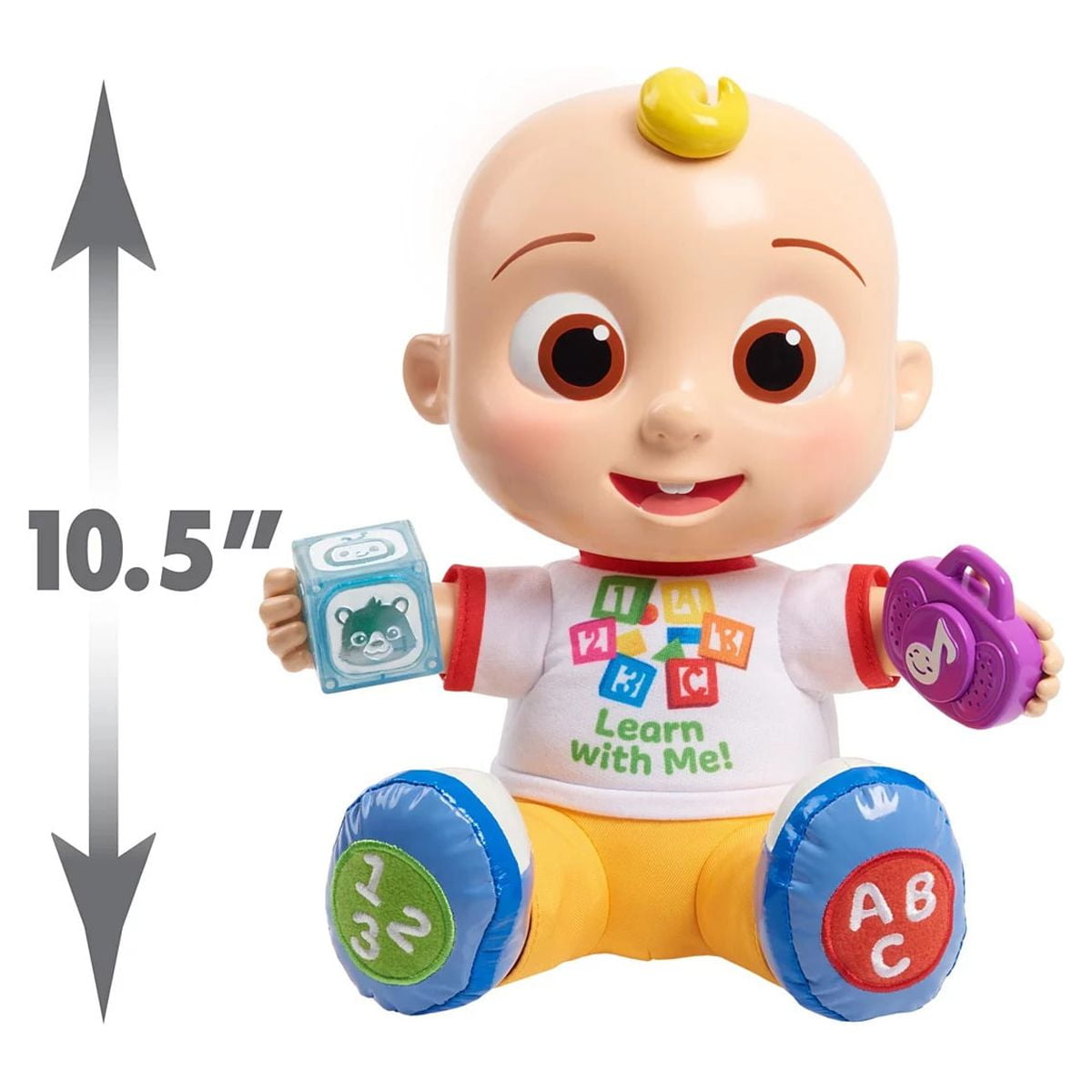 Cocomelon Interactive Learning 11" Doll "My Pal JJ" from Just Play