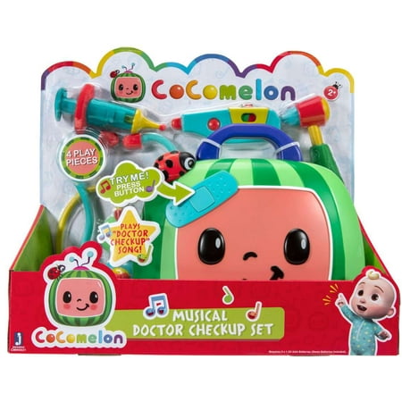 Cocomelon Musical Doctor Checkup Set Playset