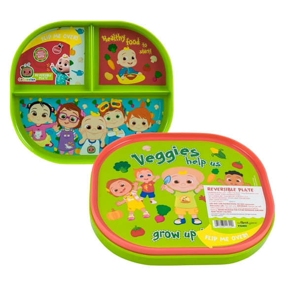 Cocomelon Reverible Plate 8" x 1.7"- 1 pc only