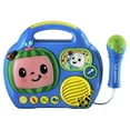 thumbnail image 1 of Cocomelon Sing Along Boombox - Lights, Music & Karaoke Microphone, Children Ages 3+, 1 of 6