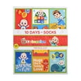 thumbnail image 1 of Cocomelon Toddler 10 Days of Socks, 10-Pack, Sizes 2T-5T, 1 of 4