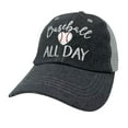 thumbnail image 1 of Cocomo Soul Baseball All Day Embroidered Hat Baseball Mom Mesh Trucker Style Hat Cap, 1 of 2