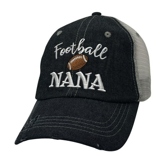 Cocomo Soul Embroidered Football Nana Mesh Trucker Style Hat Cap Football MOM Gift Mothers Day
