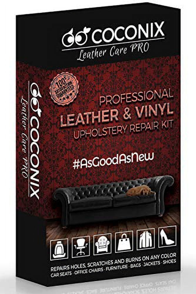 Leather Repair Kit For Furniture, Sofa, Jacket, Car Seats And Purse. Super  Easy Instructions To Match Any Color, Restore Any Material, Bonded