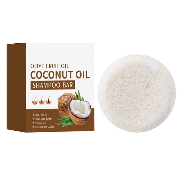 Cocont Shampoo Soap,Strengthening & Volumizing Solid Soap Bars,Restore & Shine Shampoo Bar for Dry, Damaged & Color-Treated Hair,Clarifying Shampoo For Oily Hair & Scalp,pH Balanced