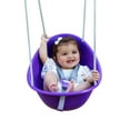 thumbnail image 1 of Coconut Baby Swing, Toddler Swing, Baby First Swing, Easy Installation, Ages 9 Months and up, Purple, 1 of 7