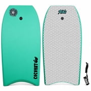 Coconut Body Board Lightweight Soft Foam Top Boogie Bodyboard Package Includes Premium Wrist Leash