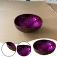 thumbnail image 1 of Coconut Bowls Decorative Bowl for Keys for Entryway Table Candy Bowl Decorative Bowls for Home Decor Coconut Storage Bowl for Candy Keys/Coconut Shell Bowl Rose Red, 1 of 3