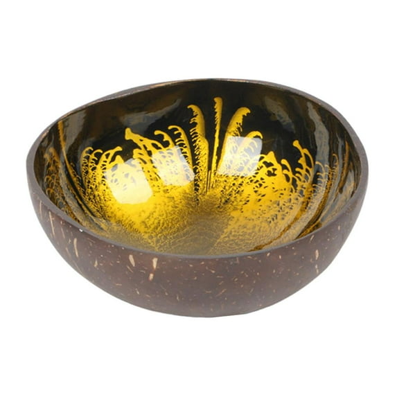 Coconut Bowls Natural Coconut Shell Bowl,Decorative Bowl, Shell Bowls Key Bowl for Entryway Table Candy Container Nuts Holder Bowl for Decoration