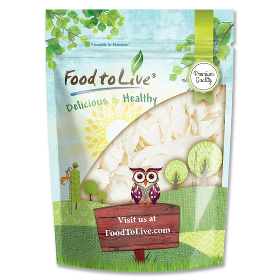 Coconut Chips, 2 Pounds  Unsweetened Flakes, Unsulfured, Raw  by Food to Live