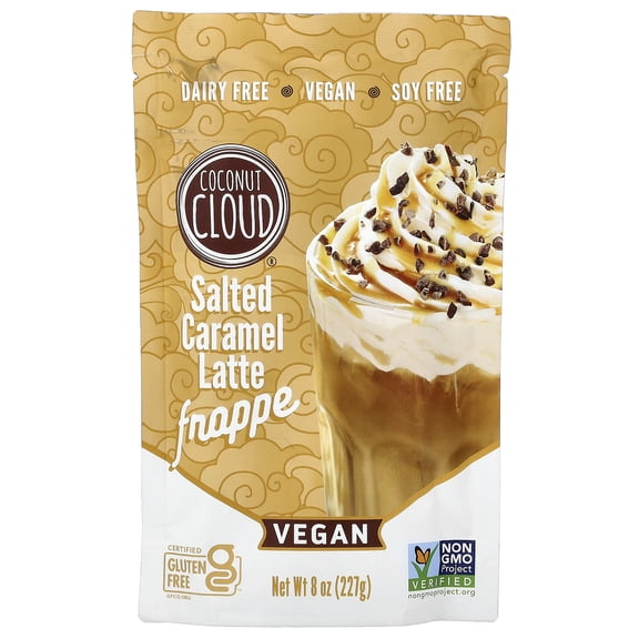 Coconut Cloud Vegan Salted Caramel Latte Frappe, 8 oz (227 g)