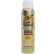 Coconut Coast™ DOG SUNSCREEN, SPF 30, Fragrance-Free, White and Light Colored Dogs,3.5 fl oz