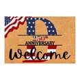 thumbnail image 1 of Coconut Coir Doormat 250th Anniversary 1776 To 2026 Patriotic Decoration For Front Porch Outdoor Entrance, 1 of 8