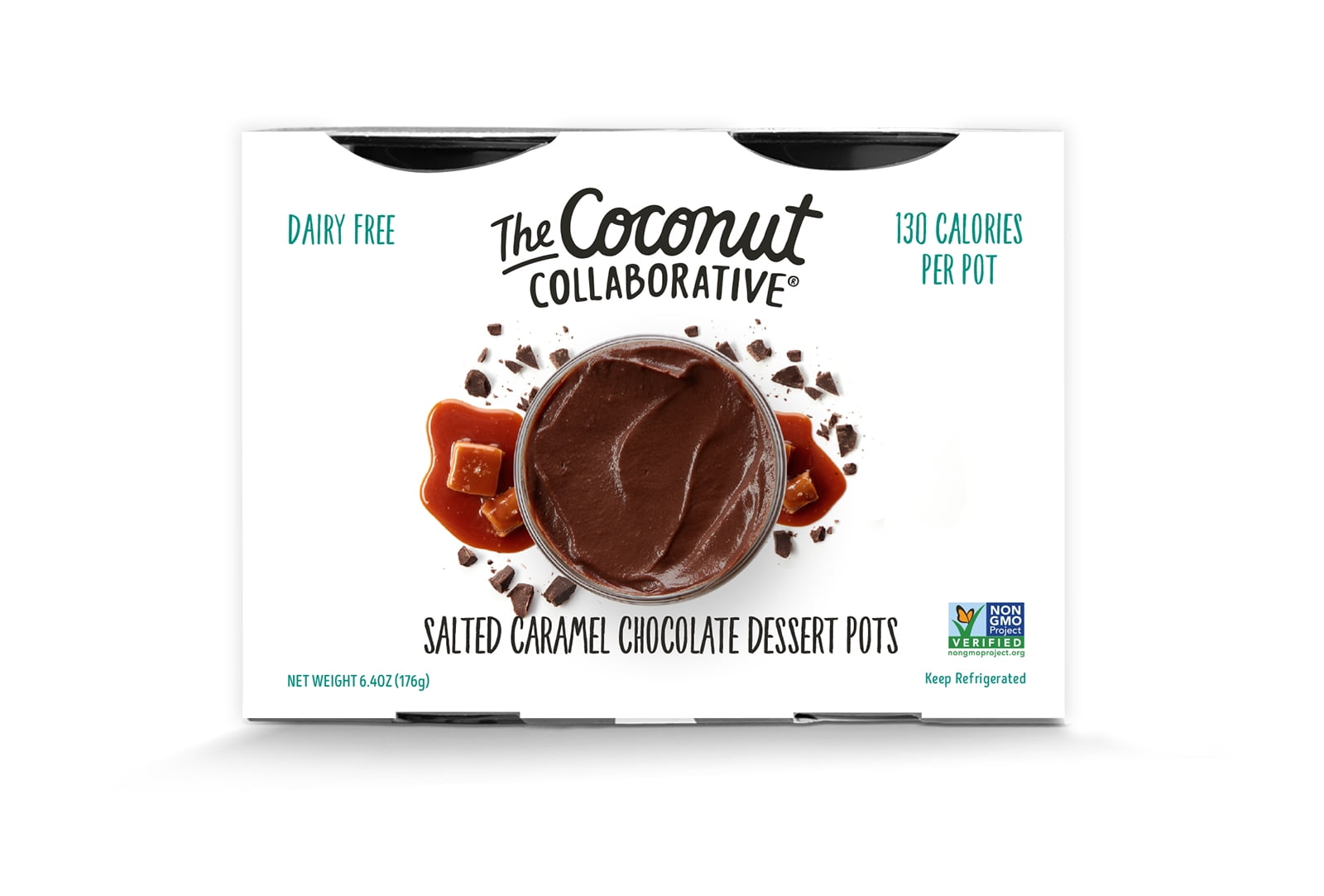 Coconut Collaborative Salted Caramel Dessert Pots 4pk