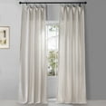 thumbnail image 1 of Coconut Cream Belgian Heavy Faux Linen Curtain (1 Panel), 50W X 84L, 1 of 8