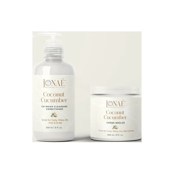 Coconut Cucumber Co-wash Cleansing Conditioner & Coconut Cucumber Crème Brûlée